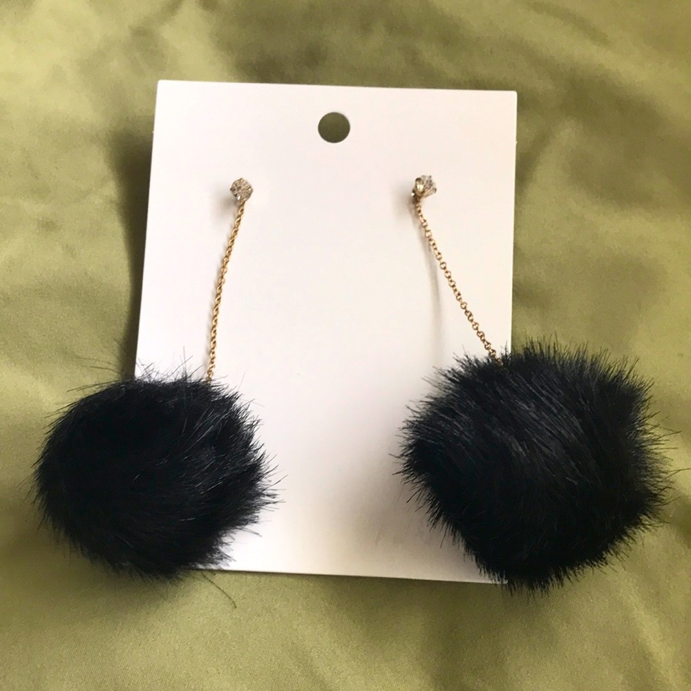 Brand new h&m puffy earrings